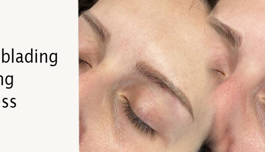 Microblading healing process